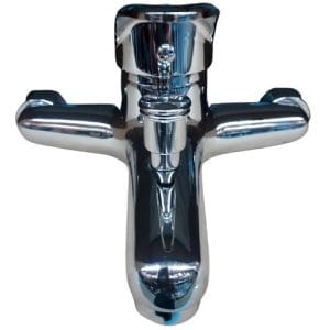 XYY-407 Αναμεικτική Μπαταρία Μπανιέρας Ασημί