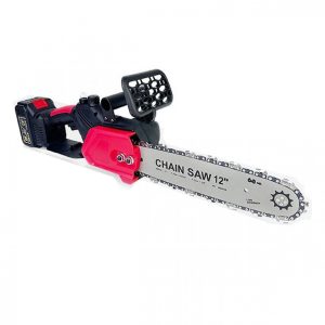 Επαναφορτιζόμενο Κλαδευτικό Μίνι Αλυσοπρίονο Μπαταρίας 12″