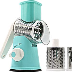 Andowl Χειροκίνητος Τρίφτης για Φρούτα & Λαχανικά Τιρκουάζ Q-C44