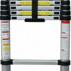 Τηλεσκοπική Σκάλα Αλουμινίου 14 Σκαλιών με Μέγιστο Ύψος 4.4m