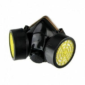 Μάσκα Μισού Προσώπου με 2 Φίλτρα 792595 Μαύρη