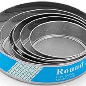 Κόσκινο από Ανοξείδωτο Ατσάλι 6τμχ 000067