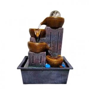 1966 Συντριβάνι με Φωτισμό LED 21x15.5x30cm