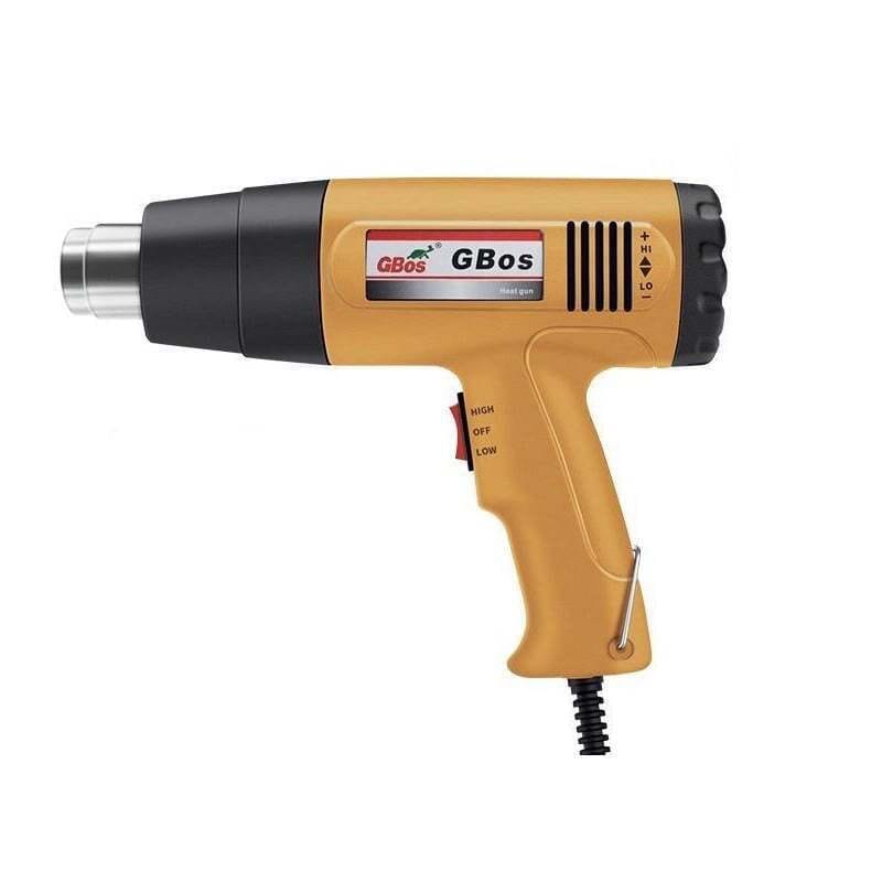 Gbos Πιστόλι Θερμού Αέρα 1600W με Ρύθμιση Θερμοκρασίας εως και 650°C