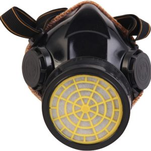 Μάσκα Μισού Προσώπου με Φίλτρα Ενεργού Άνθρακα με Φίλτρα