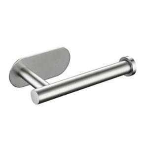 HTS00140 Επιτοίχια Χαρτοθήκη Μεταλλική Ασημί