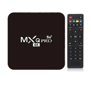 TV Box MXQ Pro 4K 5G 4K UHD με WiFi USB 2.0 4GB RAM και 32GB Αποθηκευτικό Χώρο με Λειτουργικό Android