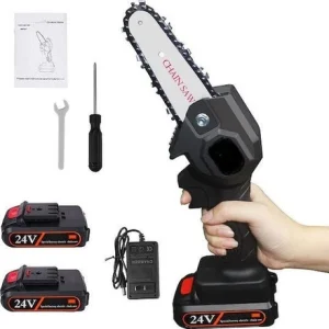 Κλαδευτικό Αλυσοπρίονο Μπαταρίας 20cm 24volt