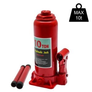 Υδραυλικός Γρύλος Μπουκάλας με Δυνατότητα Ανύψωσης έως 35εκ. και Φορτίο Βάρους έως 10 Τόνους