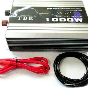 TBE1000W Inverter Αυτοκινήτου Τροποποιημένου Ημιτόνου 1000W για Μετατροπή 12V DC σε 220V AC με 1xUSB