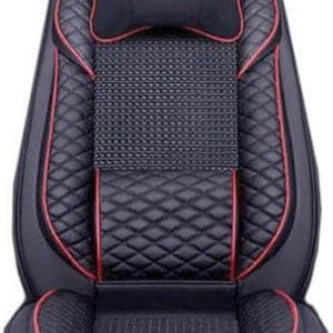 Σετ Καλύμματα Αυτοκινήτου 11τμχ Δερματίνη Μαύρα TS821