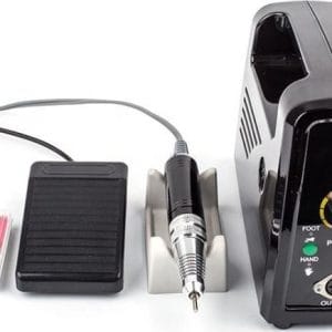 ZS-703 Τροχός Νυχιών Ρεύματος 35000rpm με Πεντάλ σε Μαύρο Χρώμα 65W