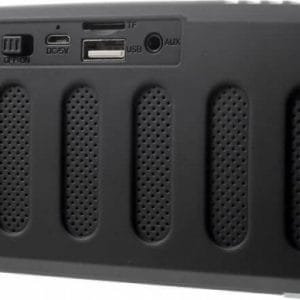 Νew Rixing NR-2013 Ηχείο Bluetooth 6W με Ραδιόφωνο και Διάρκεια Μπαταρίας έως 4 ώρες Μαύρο
