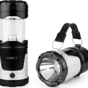 Φανάρι Led Ηλιακό με Φακό 1W