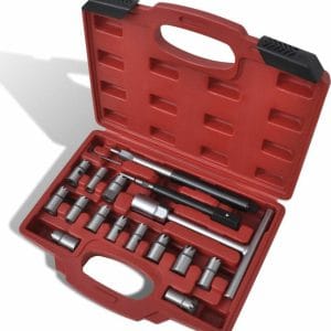 vidaXL Σετ Καθαρισμού Έδρας Μπεκ Ψεκασμού Diesel 17τμχ 210282