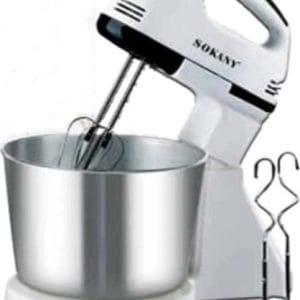 Sokany CX-6620 Μίξερ με Inox Κάδο 2lt Λευκό 250W