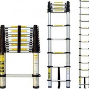 Τηλεσκοπική Σκάλα Αλουμινίου 13 Σκαλιών με Μέγιστο Ύψος 5.4m TL54