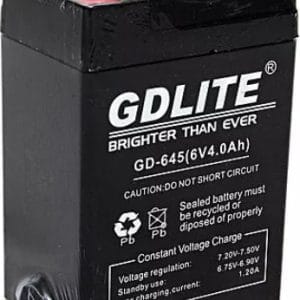 GDLite Μπαταρία Μολύβδου 6V 4.0Ah