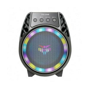 ESS-108B Ηχείο Bluetooth 5W με Ραδιόφωνο Μαύρο