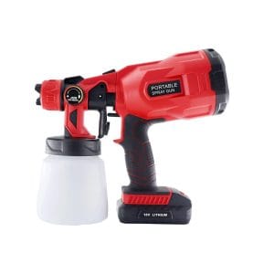 CX33 Ηλεκτρικό Πιστόλι Βαφής 18V 1x2Ah με Δοχείο 0.8lt