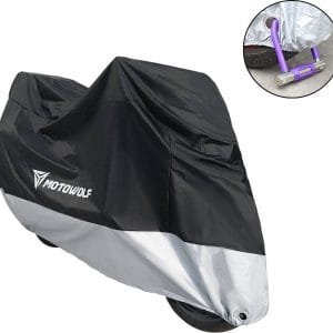 Motowolf Κουκούλα Μηχανής Αδιάβροχη XXL Μ245xΠ125xΥ105εκ. MOTOWOLF-5954