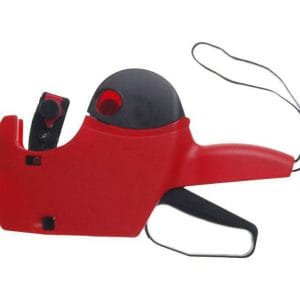 Swing C8 Μηχανικός Ετικετογράφος Χειρός Μονός σε Κόκκινο Χρώμα