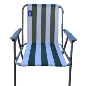 Καρεκλάκι Παραλίας Αλουμινίου Πράσινο 58x53x75εκ. CH-B041-01