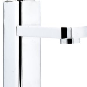 ΚΒΚΒ 0D01 Αναμεικτική Μπαταρία Νιπτήρα Inox Ασημί