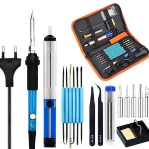 AG449G Κολλητήρι Ρεύματος 60W με Ρύθμιση Θερμοκρασίας με Θήκη