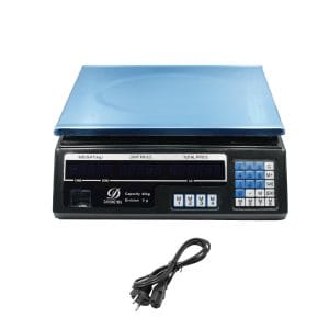 Ηλεκτρονική Ζυγαριά Λιανικής TY-15 με Ικανότητα Ζύγισης 40kg και Υποδιαίρεση 2gr