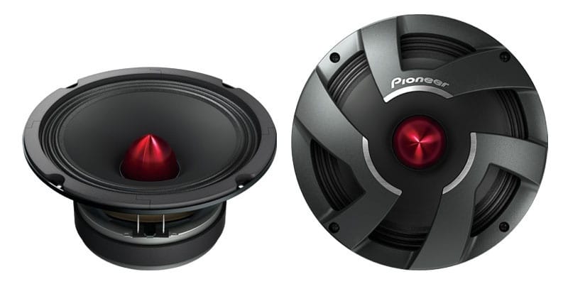 Pioneer Σετ Ηχεία Αυτοκινήτου PRO Series 8" με 180W RMS (Woofer) TS-M800PRO
