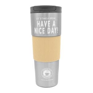 Καπάκι Ποτήρι Θερμός Γκρι 600ml 100895