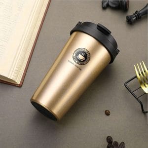 Factory Ποτήρι Θερμός Χρυσό 500ml JB-1703