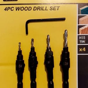 Σετ 4 Τρυπάνια με Εξάγωνο Στέλεχος για Ξύλο 039141