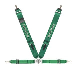 Ζώνη Ασφαλείας 4 Σημείων 104417 σε Πράσινο Χρώμα