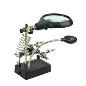 Επιτραπέζιος Μεγεθυντικός Φακός με Φως MG16129-C