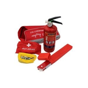 Κιτ Εκτακτης Ανάγκης Αυτοκινήτου με Πυροσβεστήρα-Τρίγωνο Ασφαλείας