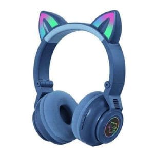 ZY-904 KLN-309040 Ασύρματα Bluetooth Over Ear Παιδικά Ακουστικά με 10 ώρες Λειτουργίας Μπλε