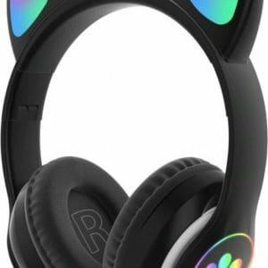 Cat STN28 Ασύρματα/Ενσύρματα Over Ear Ακουστικά Μαύρα