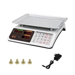 Ηλεκτρονική Ζυγαριά Λιανικής DY-729 με Ικανότητα Ζύγισης 40kg και Υποδιαίρεση 40gr