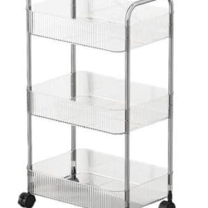 Ραφιέρα Ραφιέρα Κουζίνας σε Χρώμα 3 Θέσεων 38x28x70cm HTS00142