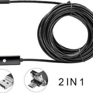 ΑΝ99 Ενδοσκοπική Κάμερα για Κινητό με Ανάλυση 640x480 pixels και Καλώδιο 10m