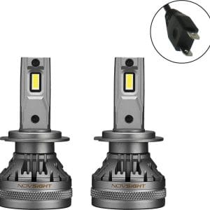 NovSight Λάμπες Αυτοκινήτου H7 LED 6500K Ψυχρό Λευκό 12-24V 120W 2τμχ A500-N37