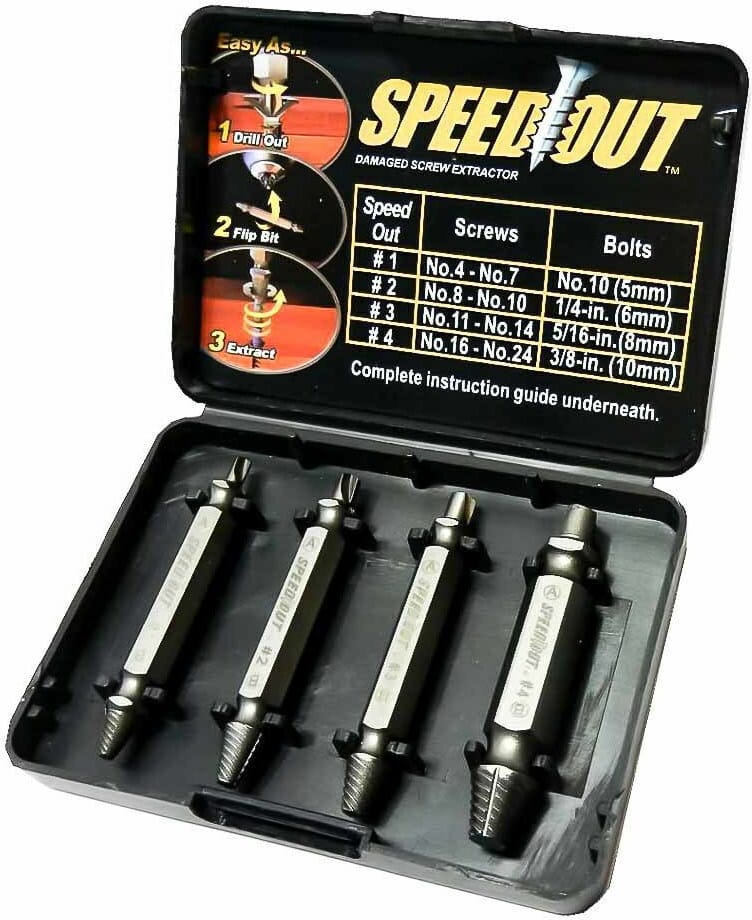 Speed Out Σετ Εξωλκείς για Βίδες 4τμχ - Image 9