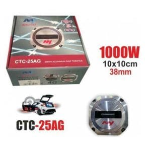 Tweeter Αυτοκινήτου Στρογγυλό CTC-25AG 93dB CTC-25AG
