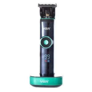 VGR Επαγγελματική Επαναφορτιζόμενη ξυριστική Κουρευτική Μηχανή Μπλε V-671