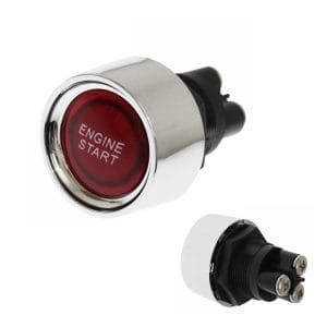 Διακόπτης Κόρνας Αυτοκινήτου 12V 3pin Κόκκινο W11051