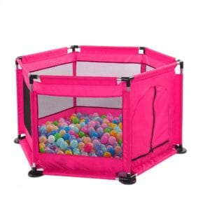 Factory Μπαλοπισίνα HW-B0055 από Ύφασμα 140x140x65εκ. Μπλε