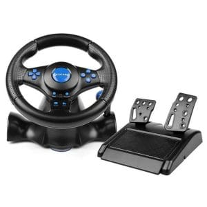 Τιμονιέρα με Μοχλό Ταχυτήτων και Πετάλια για PC / PS3 / PS4 / Switch / XBOX 360 / XBOX One με 180° Περιστροφής (TS03172)