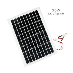 103571 Μονοκρυσταλλικό Φωτοβολταϊκό Πάνελ 30W 12V 600x350x25mm